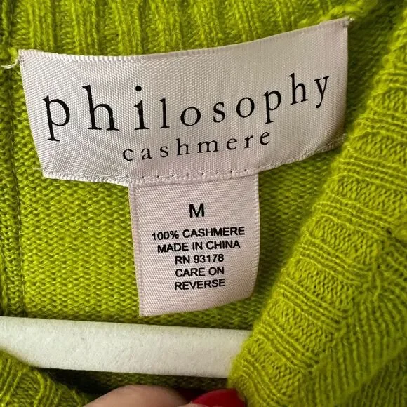 Brand new with tags Philosophy cashmere t-shirt - Picture 3 of 4
